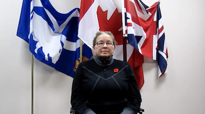 Read: In Flanders Fields in Cree or Dene